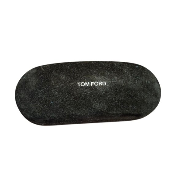 Tom Ford Black & Brown Velvet Logo Eyeglass Sunglass Case 2 of Them EUC - Picture 2 of 7